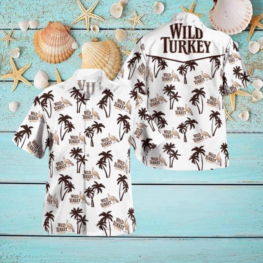 Tropical Wild Turkey 3D Hawaiian Shirt And Short Combo Gift For Fans