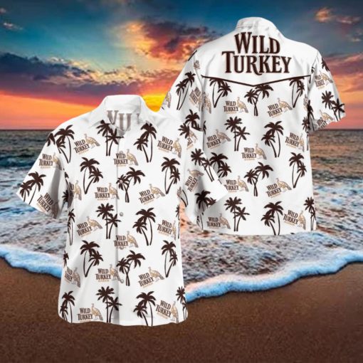 Tropical Wild Turkey 3D Hawaiian Shirt And Short Combo Gift For Fans