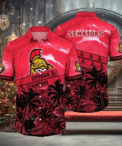 Tropicaltime Aloha Shirt – Ottawa Senators NHL Hawaiian Look