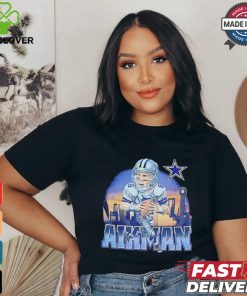 Troy Aikman Dallas Cowboys Caricature Vintage Shirt
