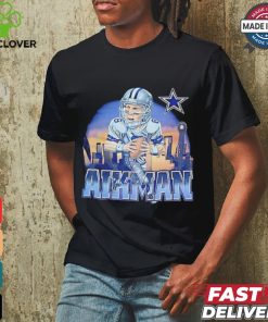 Troy Aikman Dallas Cowboys Caricature Vintage Shirt