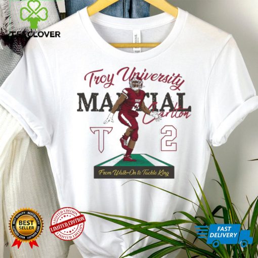 Troy NCAA Football Carlton Martial Youth T Shirt