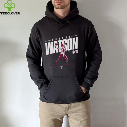 Troy NCAA Football Gunnar Watson Sun Belt Championship Mvp Hoodie Shirt
