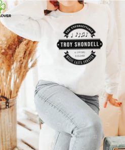 Troy Shondell The Unforgettable Music Lasts Forever Shirt