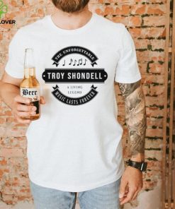 Troy Shondell The Unforgettable Music Lasts Forever Shirt