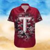 Hawaiian Rainforest Tiki Bar Texture Pittsburgh Steelers Nfl Hawaiian Shirt