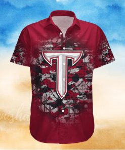 Troy Trojans Hawaiian Shirt Camouflage Vintage NCAA Gift For Fans