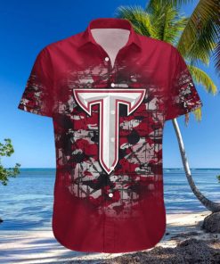 Troy Trojans Hawaiian Shirt Camouflage Vintage NCAA Gift For Fans