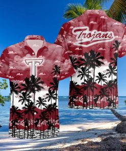 Troy Trojans Palms Tree Hawaiian Shirt