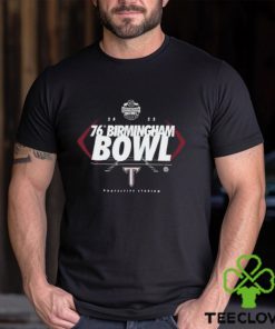 Troy Trojans Scores Birmingham Bowl 76 2023 Protective Stadium Logo T Shirt 3 Troy Trojans Scores Birmingham Bowl 76 2023 Protective Stadium Logo T Shirt
