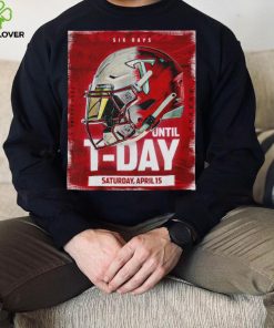 Troy Trojans Six Days until T Day Helmet shirt 2 Troy Trojans Six Days until T Day Helmet shirt