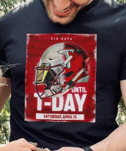 Troy Trojans Six Days until T Day Helmet shirt 4 Troy Trojans Six Days until T Day Helmet shirt
