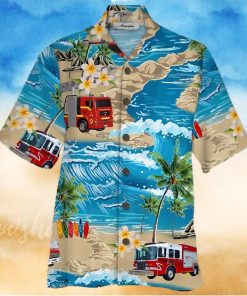 Truck Colorful Unique Design Unisex Hawaiian Shirt