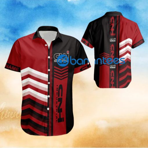 Truck Farmer CNH Industrial Arrow Pattern Hawaiian Shirt New Custom Name Gift