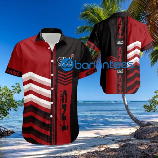 Truck Farmer CNH Industrial Arrow Pattern Hawaiian Shirt New Custom Name Gift
