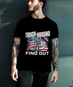 Truck around find out USA flag shirt