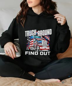 Truck around find out USA flag shirt