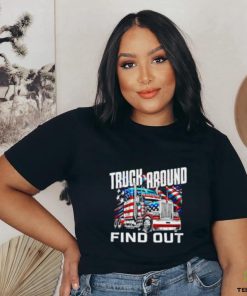 Truck around find out USA flag shirt