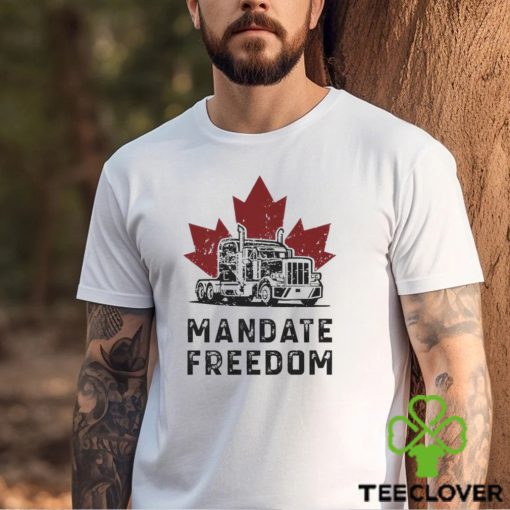 Truck mandate freedom maple leaf hoodie, sweater, longsleeve, shirt v-neck, t-shirt