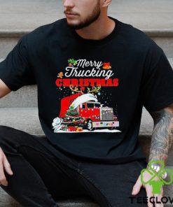 Trucker Christmas Merry Trucking Christmas Trucker T Shirt 2 Trucker Christmas Merry Trucking Christmas Trucker T Shirt