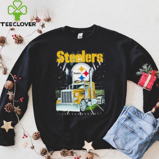 Trucker Love Pittsburgh Steelers T Shirt