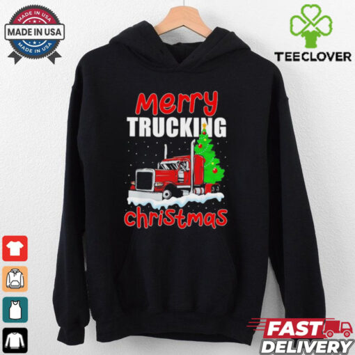 Trucker Merry trucking Christmas shirt