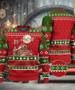 True Crime Ugly Christmas Sweater Party Sweater