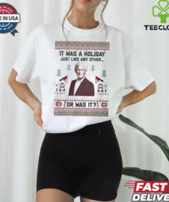 True Crime Ugly Christmas Sweater Party shirt