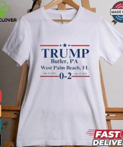 Trump 0 2 Unstoppable Fighter Butler, PA and W Palm Beach, FL T Shirt