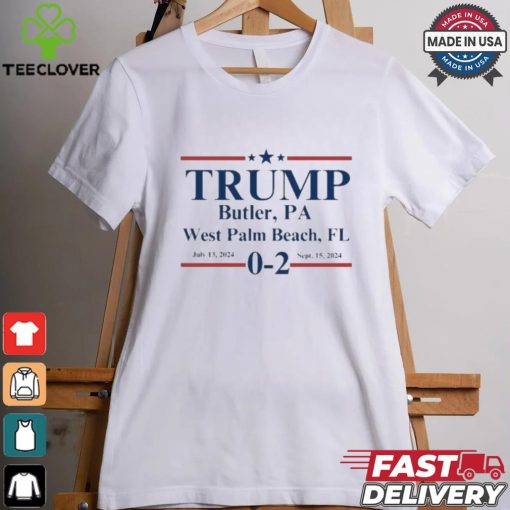 Trump 0 2 Unstoppable Fighter Butler, PA and W Palm Beach, FL T Shirt