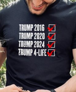 Trump 2024 Donald Trump 4 Life Republican election shirt