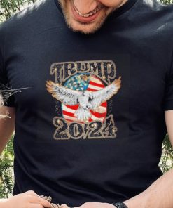 Trump 2024 Eagles America flag shirt