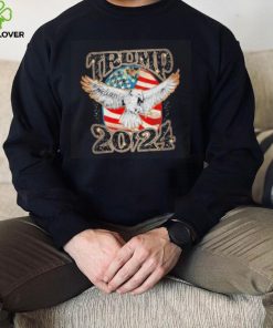 Trump 2024 Eagles America flag shirt