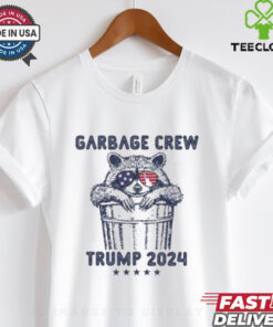 Trump 2024 Garbage Crew Raccoon T Shirt