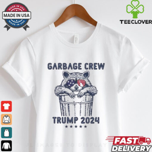 Trump 2024 Garbage Crew Raccoon T Shirt