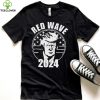 Trump 2024 Red Wave art hoodie, sweater, longsleeve, shirt v-neck, t-shirt