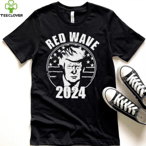 Trump 2024 Red Wave art hoodie, sweater, longsleeve, shirt v-neck, t-shirt