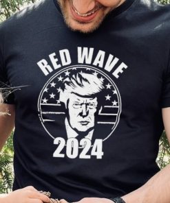 Trump 2024 Red Wave art shirt