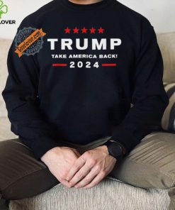 Trump 2024 Take America Back Election Red T Shirt