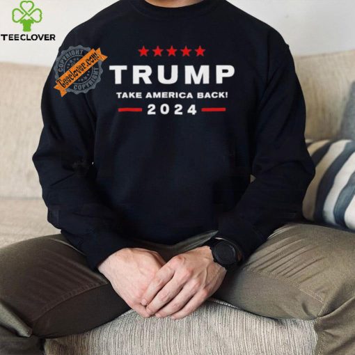 Trump 2024 Take America Back Election Red T Shirt