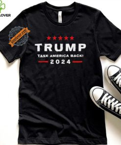 Trump 2024 Take America Back Election Red T Shirt