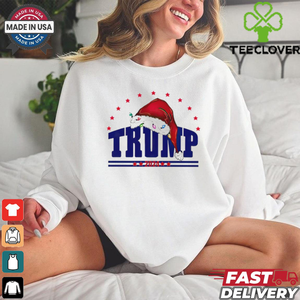 Trump 2024 Trump’s victory Santa hat Christmas shirt Trump 2024 Trump’s victory Santa hat Christmas shirt
