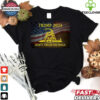 Original Snoopy and Woodstock driving Calgary Flames car shirt