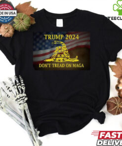 Trump 2024 US flag don’t tread on MAGA shirt