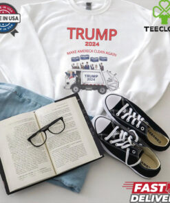 Trump 2024 garbage truck make America clean again shirt 3 Trump 2024 garbage truck make America clean again shirt
