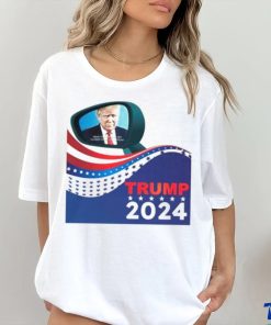 Trump 2024 objects in mirror are closer than they appear shirt