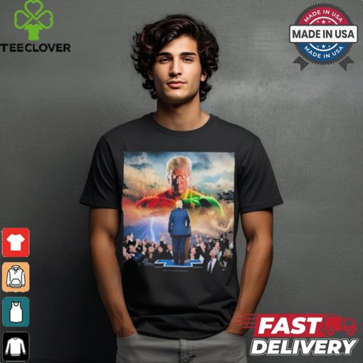 Trump 2024 superhero for America T Shirt