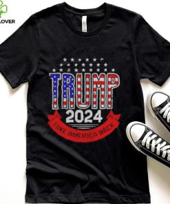 Trump 2024 take america back eagle save america again 2022 shirt