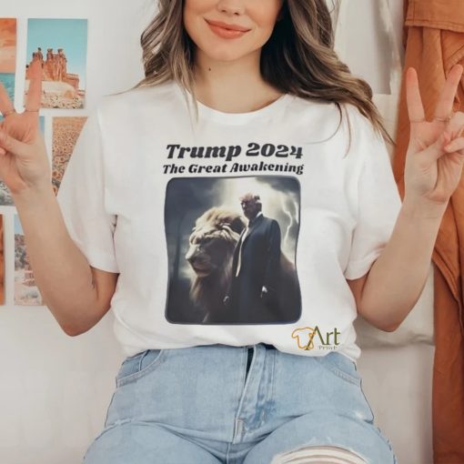 Trump 2024 the great awakening shirt