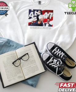 Trump 45 47 America first shirt